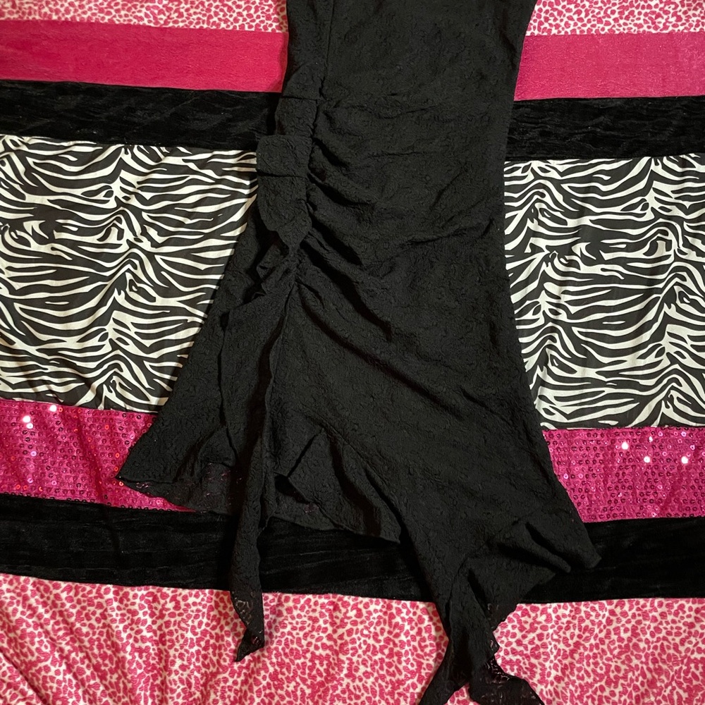 Refuge Black Mini Dress
